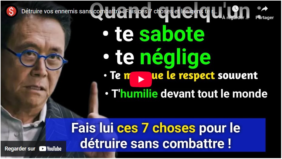 Détruire vos ennemis sans combattre